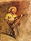 Thomas Eakins cowboy singing painting